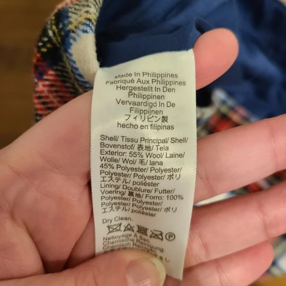 J.Crew Factory Red Plaid Mini Skirt - Picture 8 of 8